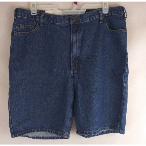 NWT Full Blue Men's 100% Cotton Jean Shorts Size 42 - Picture 1 of 8